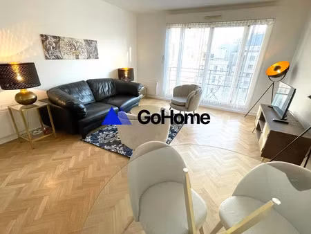 location meublée appartement 2 pièces 55 m² à issy-les-moulineaux (92130)  1 580 €