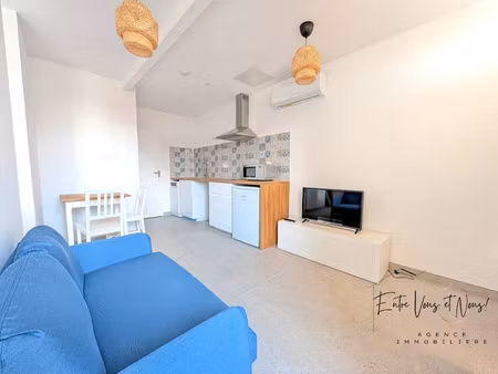 location meublée appartement 2 pièces 22.23 m² à grignols (33690)  450 €