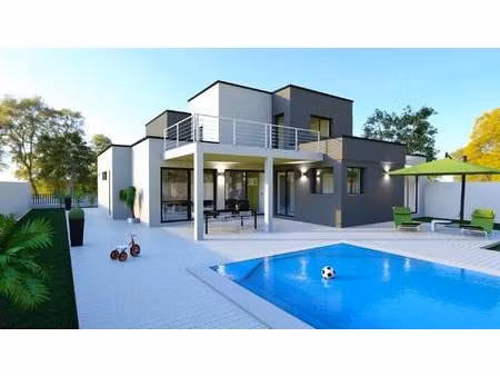 terrain avec maison neuve à vendre