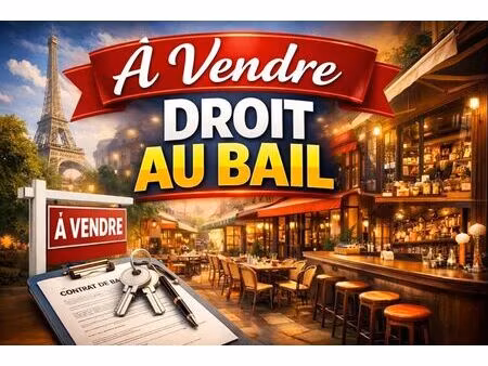 à vendre – droit au bail – emplacement n°1 – nîmes écusson