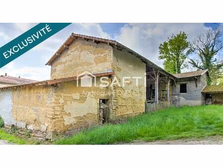 bâtiment agricole de 160 m² sur 800 m² de terrain
