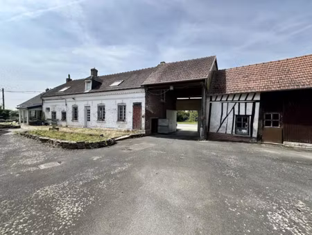 vente ferme 10 pièces 270 m² à etelfay (80500)  261 000 €