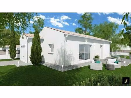 terrain avec maison neuve à vendre
