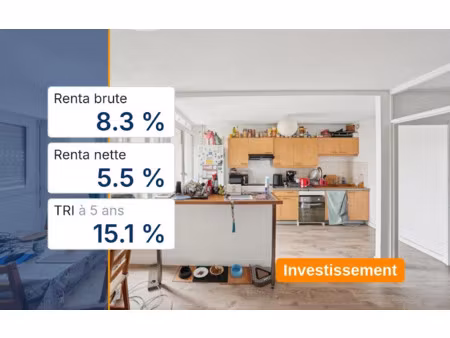 vente appartement 4 pièces 85 m² à talence (33400)  219 000 €
