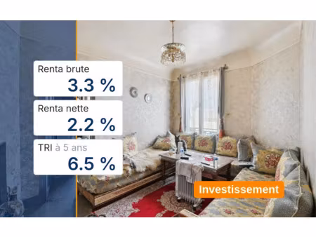 vente appartement 1 pièce 38 m² à asnieres-sur-seine (92600)  252 000 €