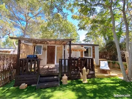 mobil-home sur emplacement