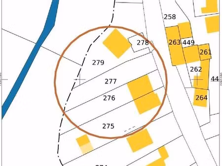 terrain 328 m² le tronchet