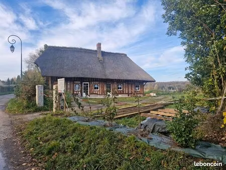 chaumière rénové meublée