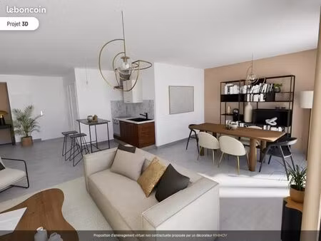 appartement 4 pièces 76 m²