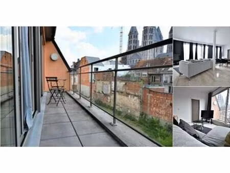 penthouse à louer à rue de l'arbalete 7 tournai (vbd71381)