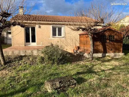 maison 80m2 sur terrain de 500m2