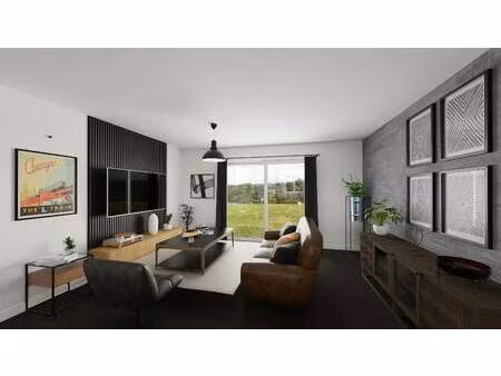 terrain avec maison neuve à vendre