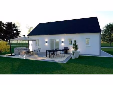 terrain avec maison neuve à vendre