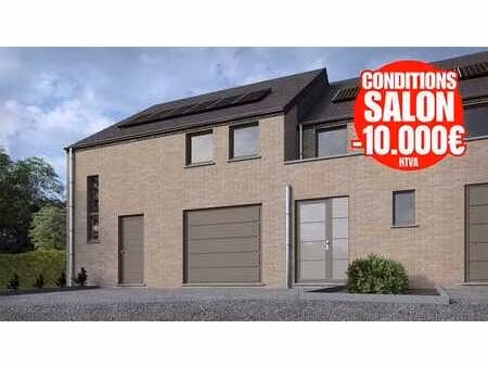 maison familiale neuve 3 façades à couthuin (héron) (lot 1)