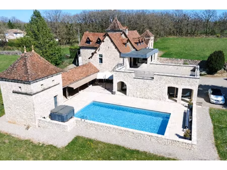 vente maison 10 pièces 250 m² villeneuve (12260)