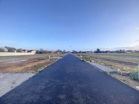 vente terrain 406 m² cresserons (14440)