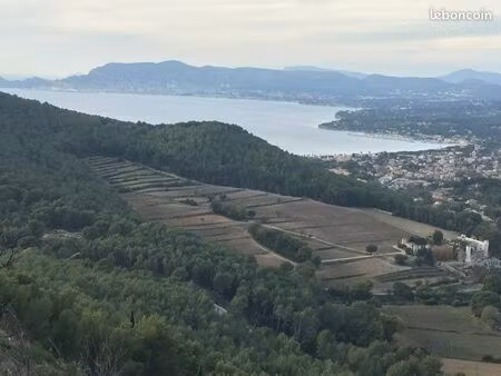 terrain saint-cyr-sur-mer  non constructible