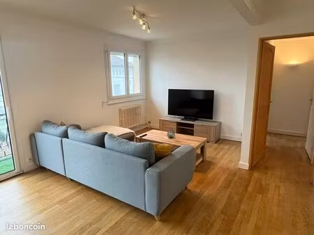 à louer – appartement t3 meublé avec garage  jardin  places de parking et buanderie – 66 m