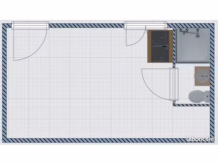 local commercial 17m2-190/mois