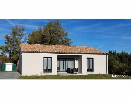 ? maison individuelle 104 m² – terrain 518 m² – sans copropriété prix : 195 000