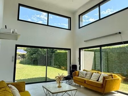 maison neuve plain-pied moderne - 4 chambres + mezzanine - charnoz-sur-ain