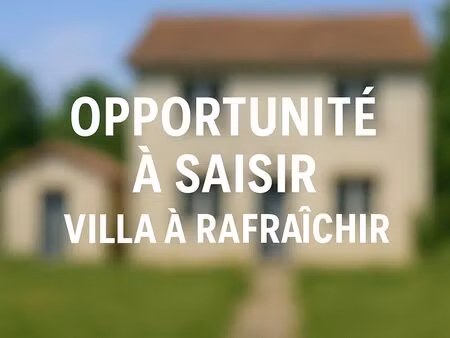 maison 145 m² à rénover avec garage et atelier – terrain 2 000 m² – mougins / valmasque