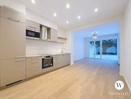 appartement rdc 2 chambres entièrement rénové avec jardin