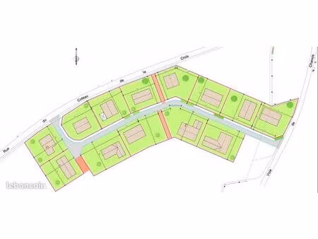 terrain constructible et viabilisé à neufchâteau