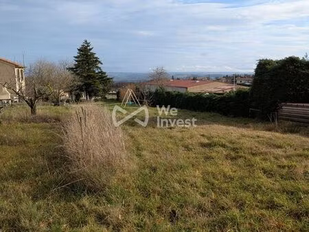 terrain 1001 m² talencieux