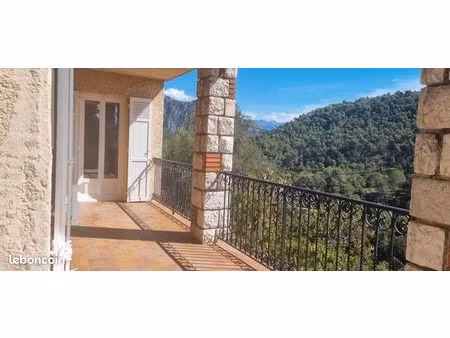 2 p. 65 m2 à levens avec terrasse  jardin  cave