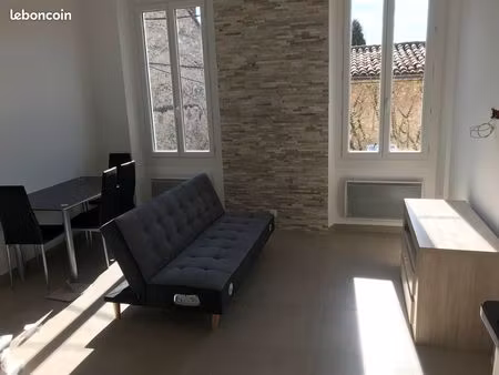 val de mougins – charmant t2 meublé rénové  proche commerces