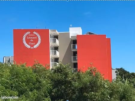 studio étudiant - proche université  résidence léonard de vinci  st denis