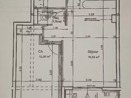 vends appartement t2