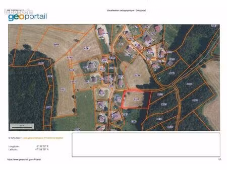terrain 4 010 m² le val d ajol