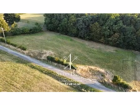 vente terrain 929 m² grassac (16380)