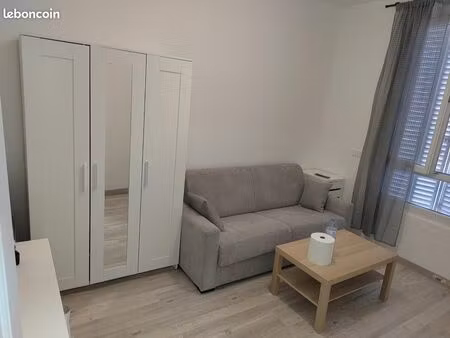 studio à louer en bail mobilité