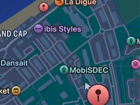 location parking villers sur mer 500m mer - résidence super deauville