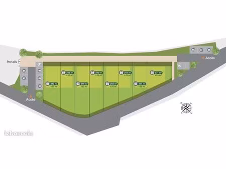 terrain 241 m² quevert