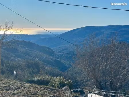 particuliervend terrain constructible viabilisé vue mer