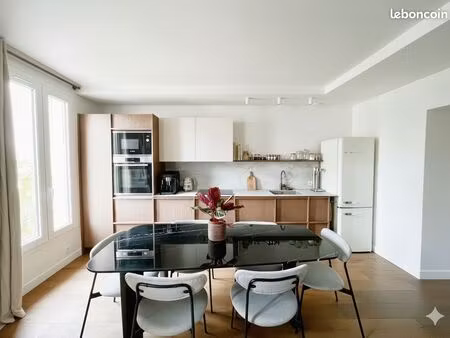 t2 refais à neuf par architecte - dernier étage calme absolu