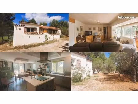 maison 150m²  140m² sous sol  4000m² proche limoux