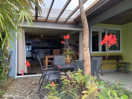 maison familiale + tiny house – vue océan – saint-joseph (jean-petit)