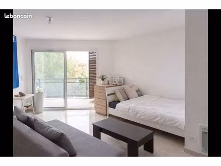 grand studio de 35 m2  résidence ephyra gruissan