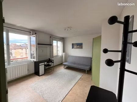 studio meublé 27 m²