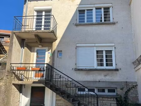 maison mitoyenne 85 m² – cave  hangar  grenier aménageable