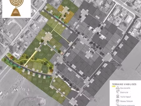terrain viabilisé 451 m² – le gua (17600)