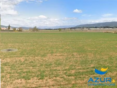 terrain 406 m² les mees