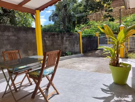 studio t1 meublé avec grande terrasse