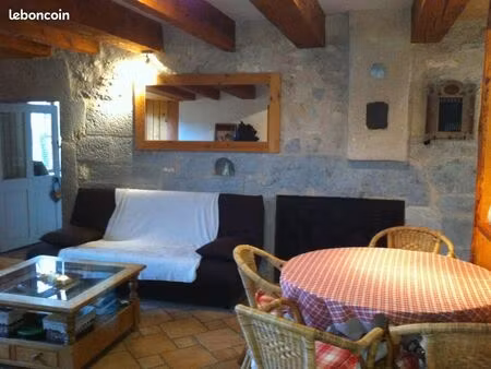 rdc 63m2 jardin terrasse garage cave