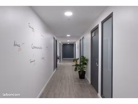 bureau à louer dans un environnement professionnel